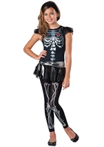 Skeleton Bling Girls  Costume