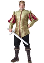 Adult Renaissance Prince Men Plus Deluxe Costume
