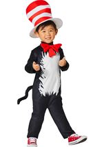 Kids The Cat In The Hat Toddler Costume