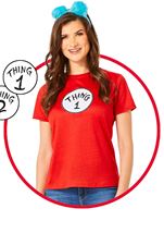 Adult Dr. Suess Thing Women Costume Kit
