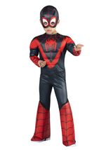 Miles Morales Black And Red Toddler Boys Costume