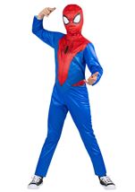 Kids Spiderman Comic Hero Boys Costume