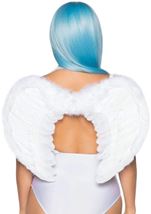 Adult Marabou Trimmed Feather Angel Wings