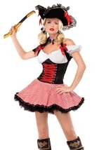 Pirate Wench Halter Women Costume