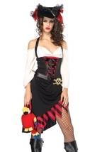 Adult Saucy Wench Pirate Women Costume