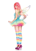 Adult Rainbow Fairy Women Costume