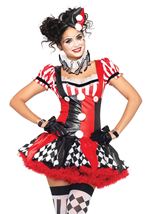 Adult Harley Quinn Clown Women Costume