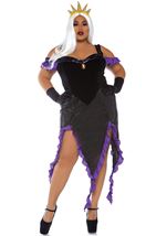 Adult Plus Size Sultry Sea Witch Women Costume