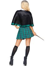 Adult Sinister Spellcaster Women School Costume