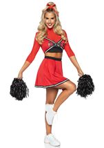 Adult Varsity Babe Cheerleader Women Costume