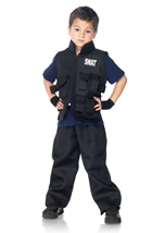 SWAT Commander Boys Police Costume
