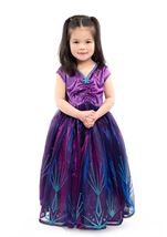 Kids Purple Ice Princess Girls Costume