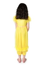 Kids Yellow Beauty Nightgown Girls Costume