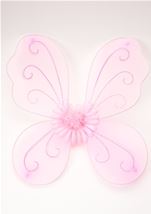 Kids Pink Fairy Girls Wings