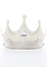 Kids Silver Princess Soft Girls Crown