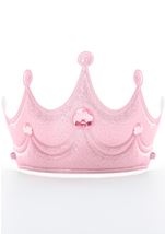 Kids Pink Princess Soft Girls Crown