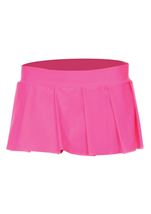 Adult Woman Solid Hot Pink Skirt