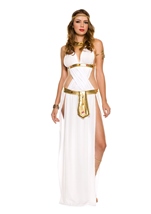 Adult White Goddess Woman Costume