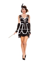 Adult Flapper Fever Woman Costume