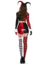 Adult Gorgeous Harlequin Woman Costume