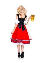 Adult Oktoberfest beer Women Costume Red