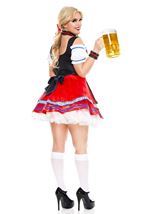 Adult Plus Size Oktoberfest Beer Babe Woman Costume