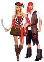 Adult Buccaneer Pirate Men Costume