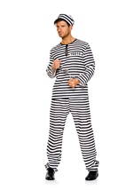 Prison Mate Men Costume