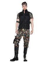  Army Soldier Men Costume