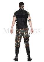 Adult  Army Soldier Men Costume