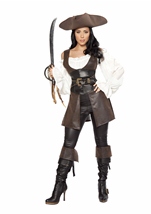 Adult Deluxe Swashbuckler Woman Pirate Costume