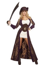Adult Decadent Pirate Diva Woman Deluxe Costume