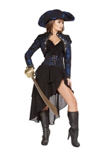 Adult Pirate Captain Woman Costume