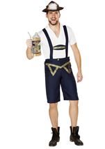 Adult Oktoberfest Beer Bud Men Costume
