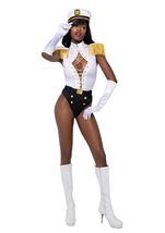 Nautical Sailor Captain Women Costume