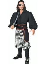 Buccaneer Men Deluxe Pirate Costume