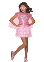 Kids Pink Supergirl  Costume