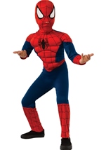 Spiderman Boys Muscle Deluxe Costume