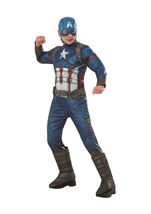 Captain America Boys Deluxe Costume
