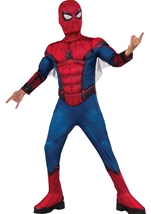 Kids Homecoming Spider Man Deluxe Muscle Boys Costume