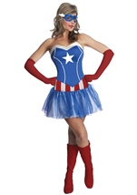 Adult Captain America Dream Women Costume