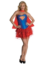 Super Girl Corset Woman Costume