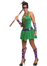 Adult Donatello Ninja Turtle Women Costume