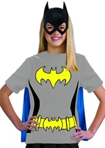 Batgirl Tween Girl Shirt Costume