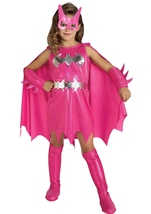 Girls Batgirl Pink Costume
