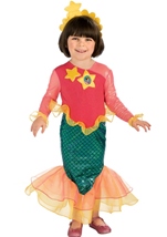 Dora The Explorer Mermaid Girls Costume