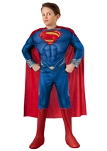 Super Man Boys Muscle Light Up Costume