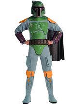 Boba Fett Star Wars Men Deluxe Costume