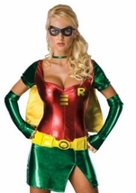 Robin Hood Comic Superhero Woman Costume