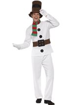 Adult Mr Snowman Men Costume